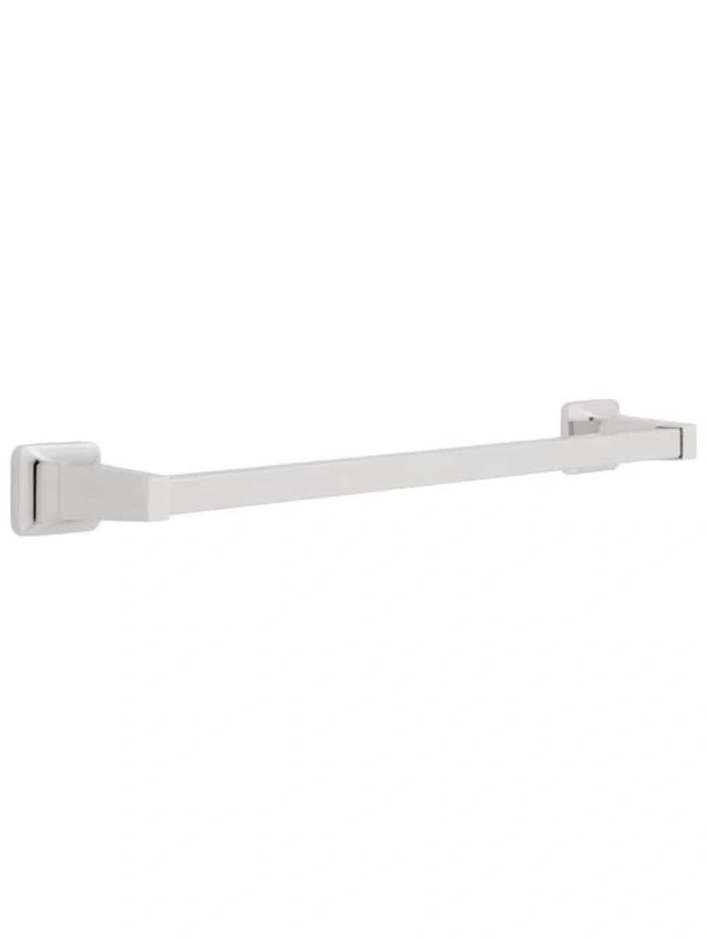 Chrome Finish Square Towel Bar
